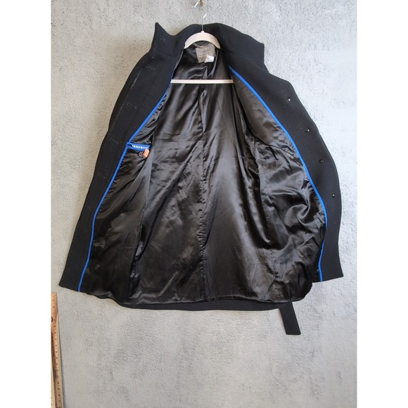 J.Crew Pea Coat Womens Medium/Small Double Italian Cloth Wool Lady Day Overcoat - Picture 13 of 16